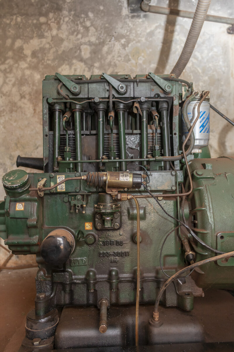 ALter Dieselgenerator Mwea